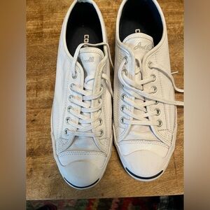 Jack Purcell white leather sneakers size 9